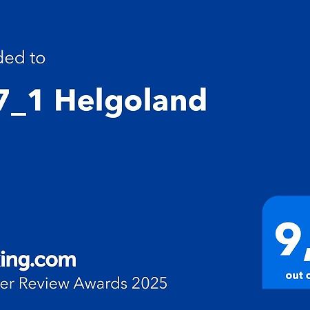 107_1 Helgoland Daire Wilhelmshaven Dış mekan fotoğraf